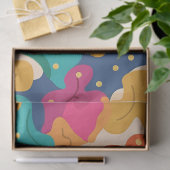 ハロウィンお洒落紅葉シームレスパターン 薄葉紙 (ギフト)