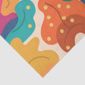 ハロウィンお洒落紅葉シームレスパターン 薄葉紙 (詳細)