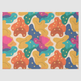 ハロウィンお洒落紅葉シームレスパターン 薄葉紙