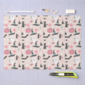 ハロウィンお洒落誕生日 薄葉紙 (クラフト)