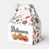 ハロウィンお菓子お礼箱 フェイバーボックス (裏面サイド)