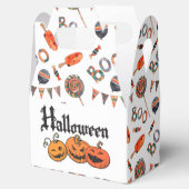 ハロウィンお菓子お礼箱 フェイバーボックス (オープン)