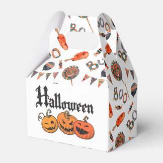 ハロウィンお菓子お礼箱 フェイバーボックス