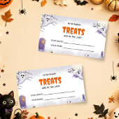 ハロウィンお菓子の数当て瓶サイン ポスター