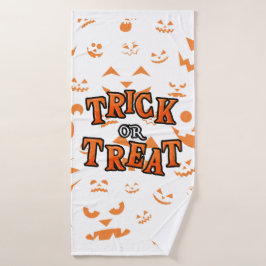 ハロウィンお菓子をくれなきゃいたずらしちゃうお風呂用タオルセット バスタオル