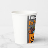 ハロウィンお菓子カード 紙コップ (右)