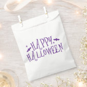 ハロウィンお菓子バッグ フェイバーバッグ (クリップ留めされた状態)