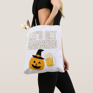 ハロウィンお菓子入れトートバッグ Let's Get Smashed トートバッグ