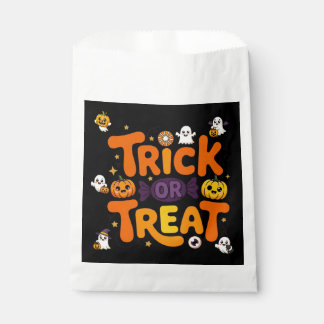 ハロウィンお菓子入れ袋 トリック・オア・トリート フェイバーバッグ