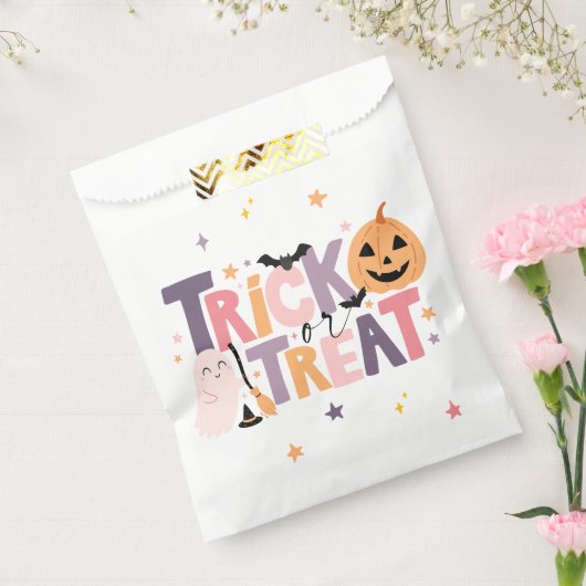 ハロウィンお菓子・お礼袋 トリック・オア・トリート袋 フェイバーバッグ (封をした状態)