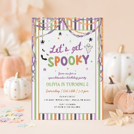ハロウィンお誕生日おめでとう 招待状