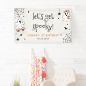 ハロウィンお誕生日パーティー こどもの怖いパーティー 横断幕 (インサイチュ)