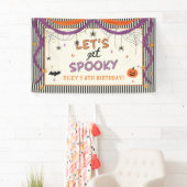 ハロウィンお誕生日会 キッズパーティー 横断幕 (インサイチュ)