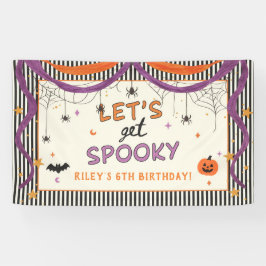 ハロウィンお誕生日会 キッズパーティー 横断幕