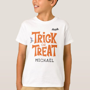 ハロウィンお誕生日会 トリック・オア・トリート オーダーメイド Tシャツ