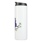 ハロウィンかわいいフクロウとカボチャ タンブラー (回転右)