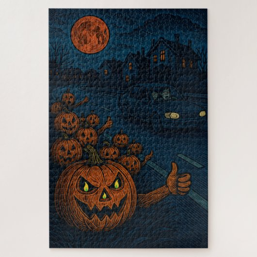 ハロウィンがあなたを狩る ジグソーパズル (縦)