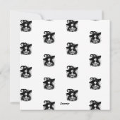 「ハロウィンがもっと魔女っぽく」Happy Halloween シーズンカード (裏面)