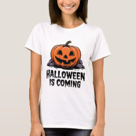 ハロウィンがやってくる Tシャツ