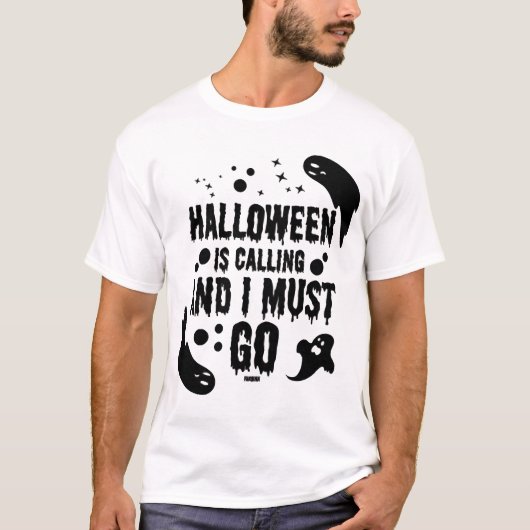 ハロウィンが呼んでいる Tシャツ (正面)