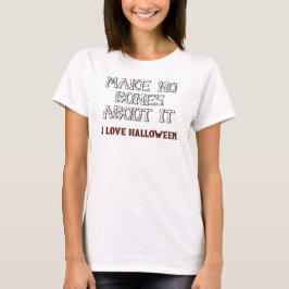 ハロウィンが大好きなことは明らか Tシャツ