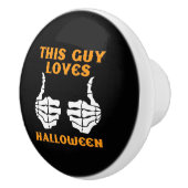 ハロウィンが大好きなの セラミックノブ (右)
