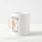ハロウィンが好きなカボチャがおかしい コーヒーマグカップ (正面左)