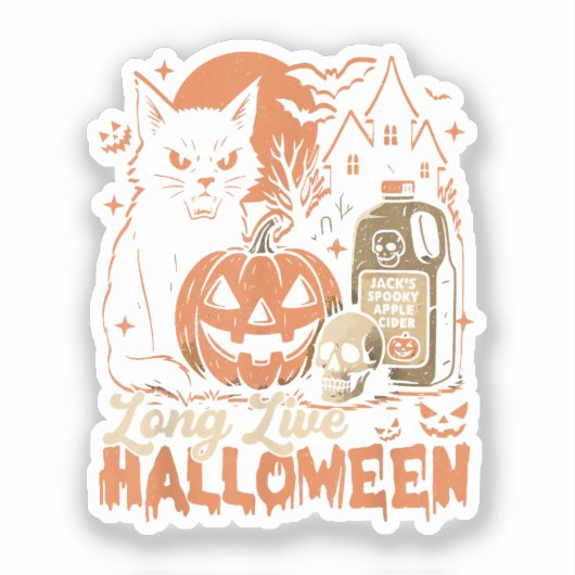 ハロウィンが永遠に シール (正面)