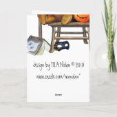 ハロウィンくまカード カード (裏面)