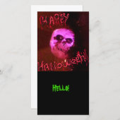 ハロウィンこんにちは シーズンカード (正面/裏面)