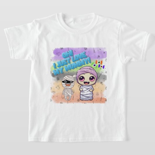 ハロウィンしゃれている!👻 Tシャツ (レイダウン)