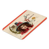 ハロウィンすてきウィッチマグネット マグネット (左側)