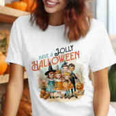 ハロウィンすてきヴィンテージを持つ トライブレンドＴシャツ