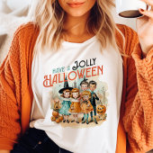 ハロウィンすてきヴィンテージを持つ トライブレンドＴシャツ