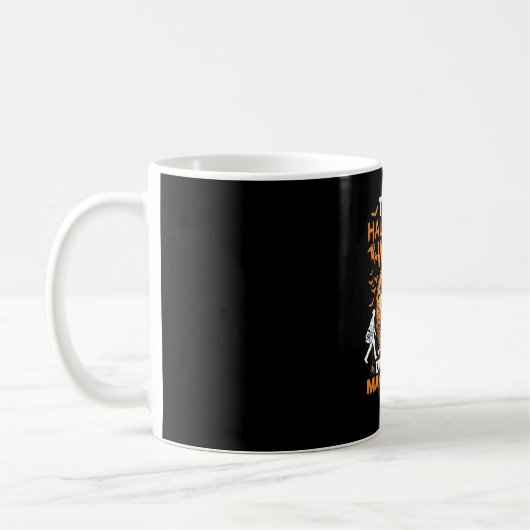 ハロウィンだね コーヒーマグカップ (左)