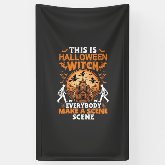 ハロウィンだね 横断幕 (縦)