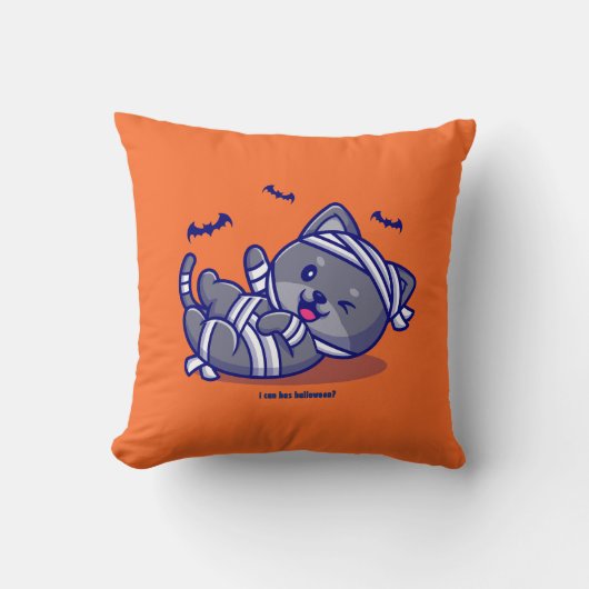ハロウィンだよ? クッション (正面)