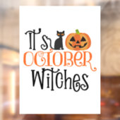 ハロウィンだよ、10月! ウィンドウサイン (シート2)