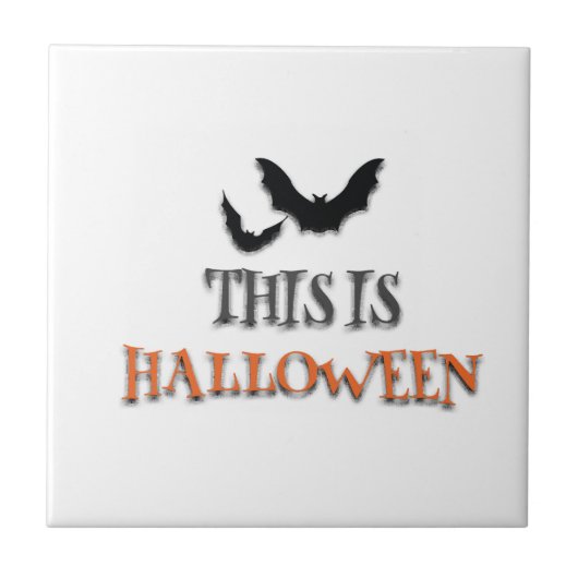 ハロウィンだ タイル (正面)