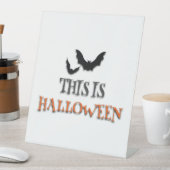 ハロウィンだ 台座サイン (インサイチュ)