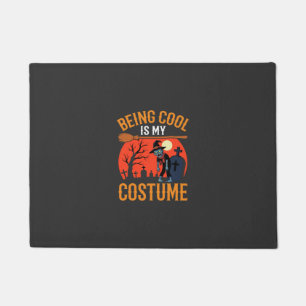 ハロウィンでクールなのが私のコスチューム ゾンビデザイン ドアマット