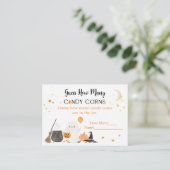 ハロウィンでゲス・ハウ・メニー・キャンディ・コーン・ゲーム エンクロージャーカード (スタンド正面)