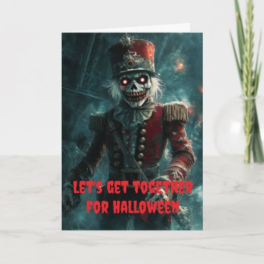 ハロウィンで一緒に過ごそう カード (正面)