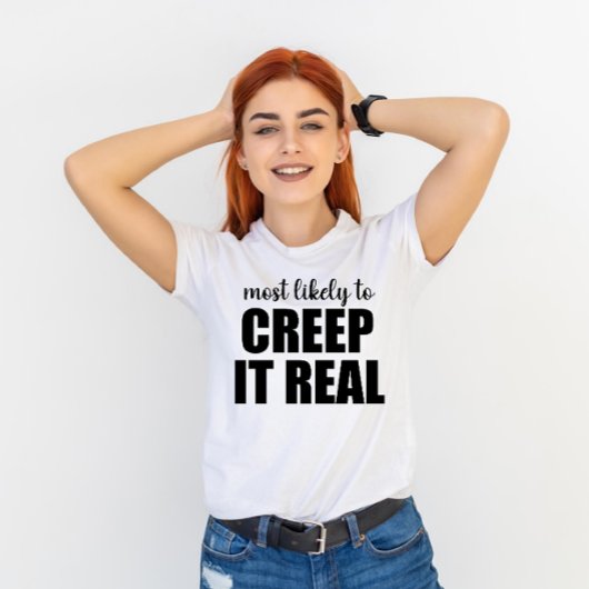 ハロウィンで最もリアルに怖がらせるのがうまい人 Tシャツ