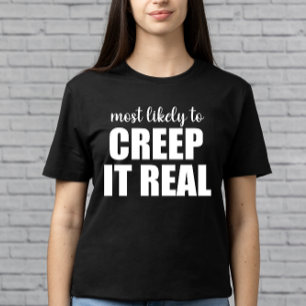 ハロウィンで最もリアルに怖がらせるのがうまい人 Tシャツ