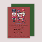 ハロウィンとクリスマスのトレンディなハローマス パーティー 招待状