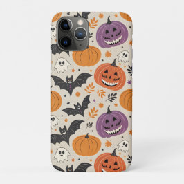 ハロウィンと秋のパターン   iPhone 11 PROケース