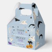 ハロウィンと1歳の誕生日おめでとう ブルー フェイバーボックス (正面)