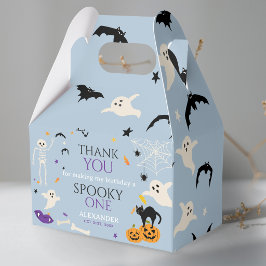 ハロウィンと1歳の誕生日おめでとう ブルー フェイバーボックス
