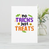 ハロウィンにお菓子 招待状 (スタンド正面)